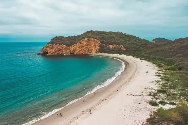 Atardecer en playa del Pacífico
